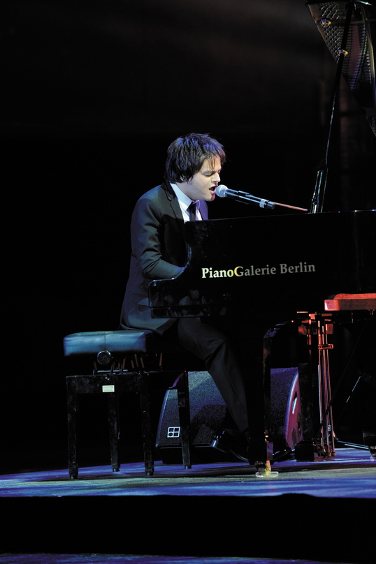 Jazzte in Burghausen: der Pianist und Sänger Jamie Cullum
