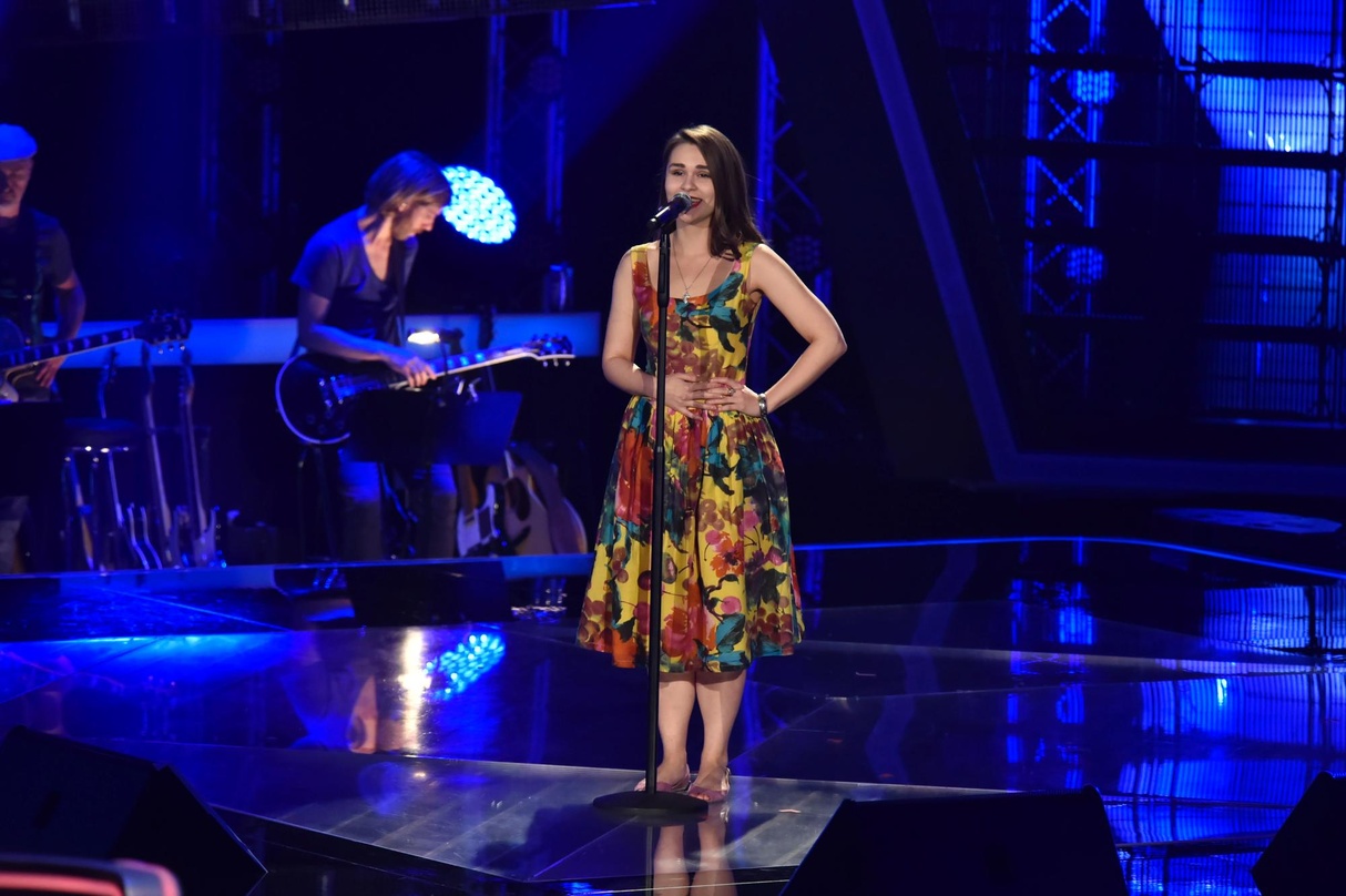 Ihren Auftritt sah ein Millionenpublikum: Daniela Hertje bei "The Voice Of Germany"