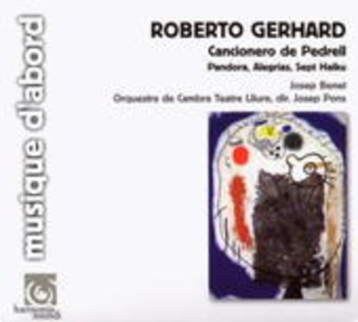 Josep Benet – Cancionero De Pedrell, Pandora, Alegrias, Sept Haiku