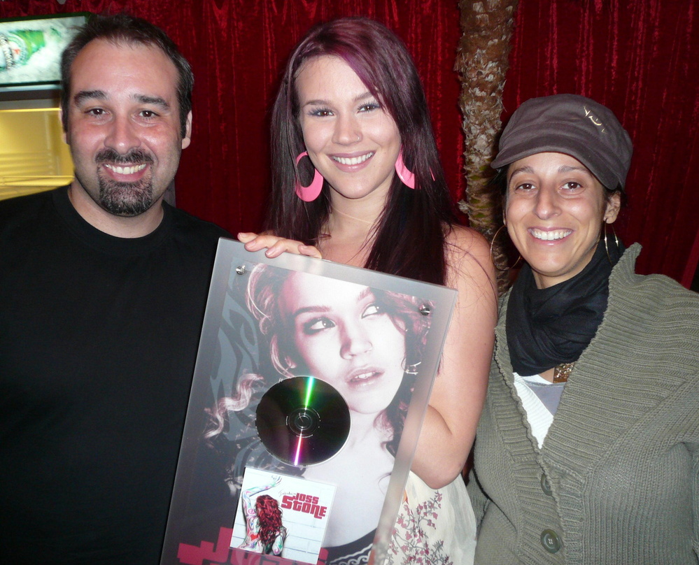 Beim Gurten-Festival: Carlo Pozzi, Joss Stone und Alessandra Manfredi