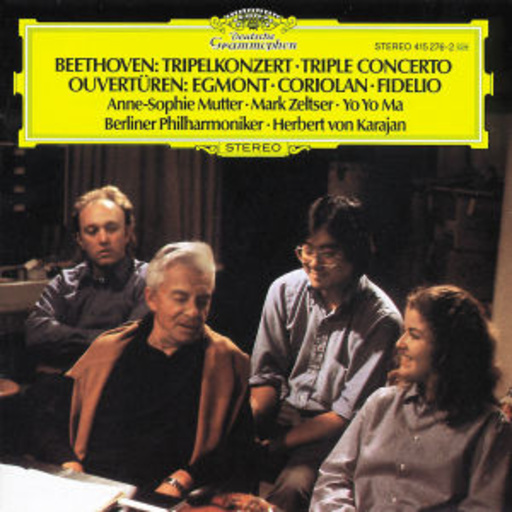 Anne-Sophie Mutter/Herbert von Karajan/Berliner Philharmoniker – Tripelkonzert Op. 56/Ouvertüren