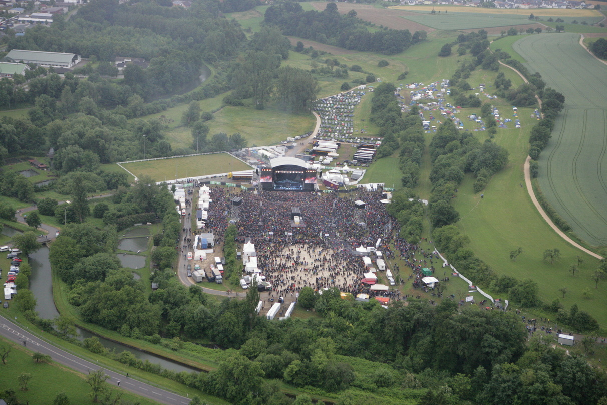Lockte 25.000 Fans an: das von Allgäu Concerts veranstaltete Konzert von Iron Maiden