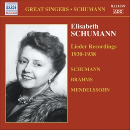 Elisabeth Schumann – Lieder Recordings 1930-38