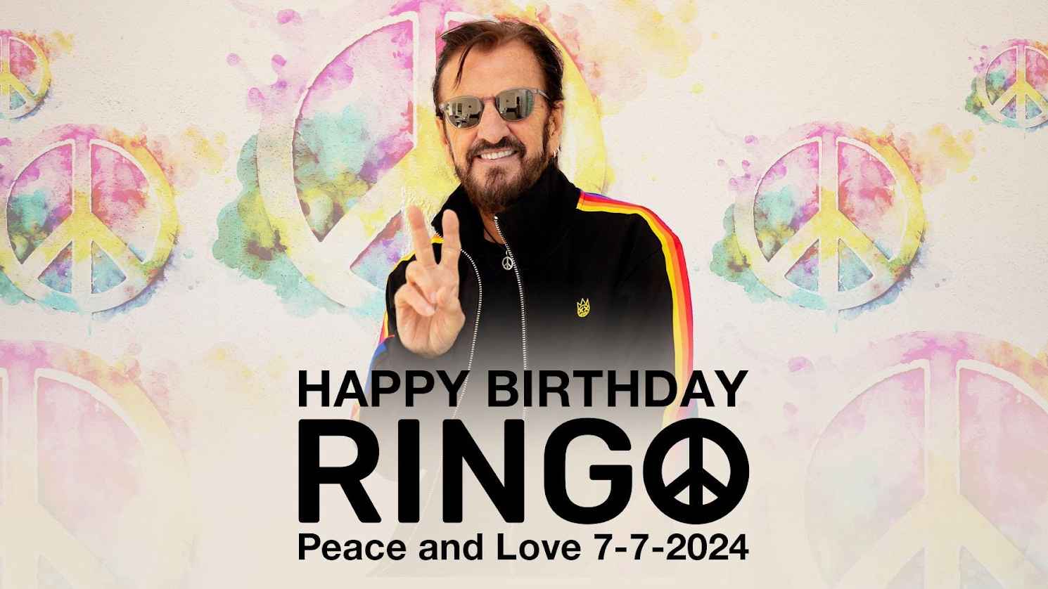 Feiert seinen 84. Geburtstag mit einer Friedensaktion: Ringo Starr.