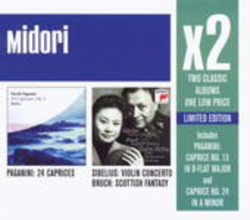 Midori – X2 (Sibelius/Bruch/Paganini)
