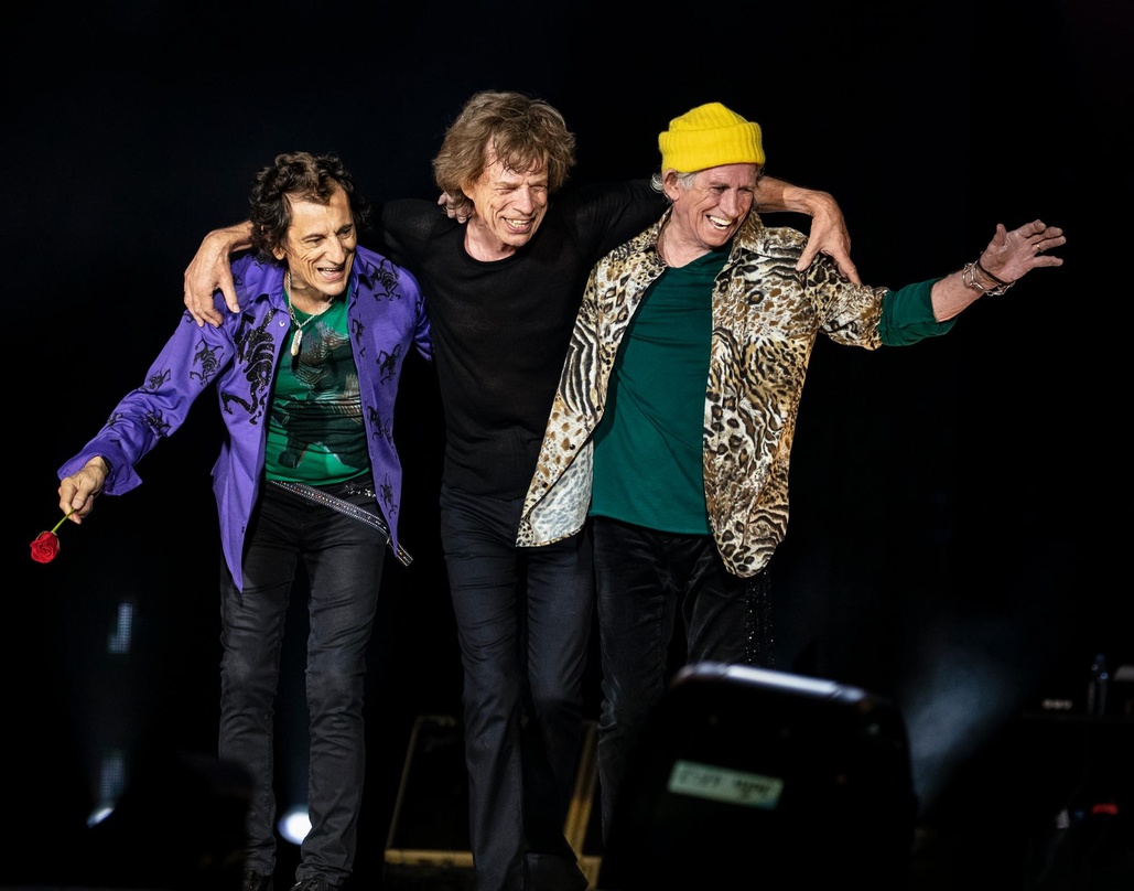 Kehren nach vier Jahren nach Deutschland zurück: Ronnie Wood, Mick Jagger und Keith Richards von den Rolling Stones
