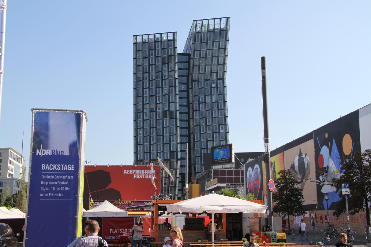 Hier geht es ab dem 23. September wieder über die Bühne: das Reeperbahn Festival in St. Pauli