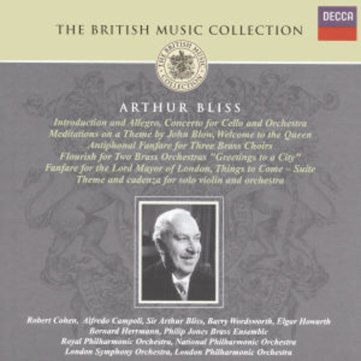 Elgar Howarth/Barry Wordsworth/London Philharomic Orch. – Arthur Bliss: Introduction And Allegro/Concerto For Cello And Orchestra