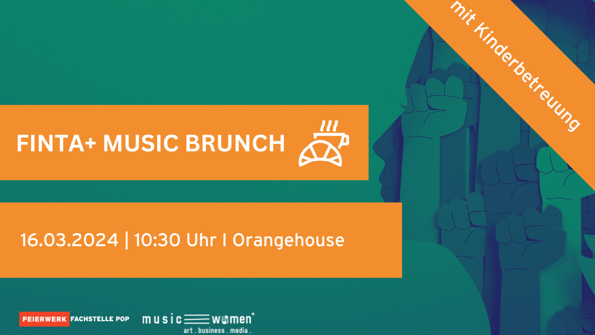Will die Münchner Musikszene vernetzen: der FINTA+ Music Brunch des Feierwerks.