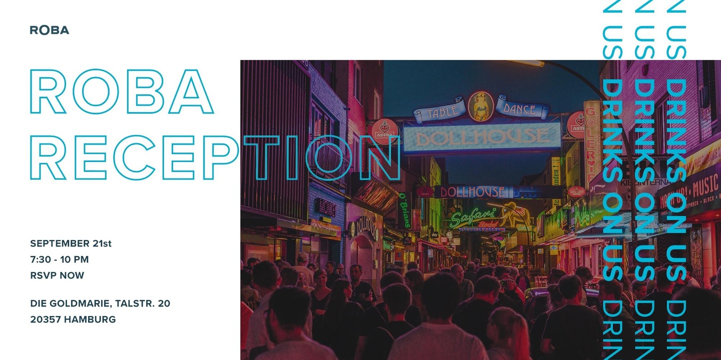 Findet zeitgleich zum Start des Reeperbahn Festival statt: die Roba Reception