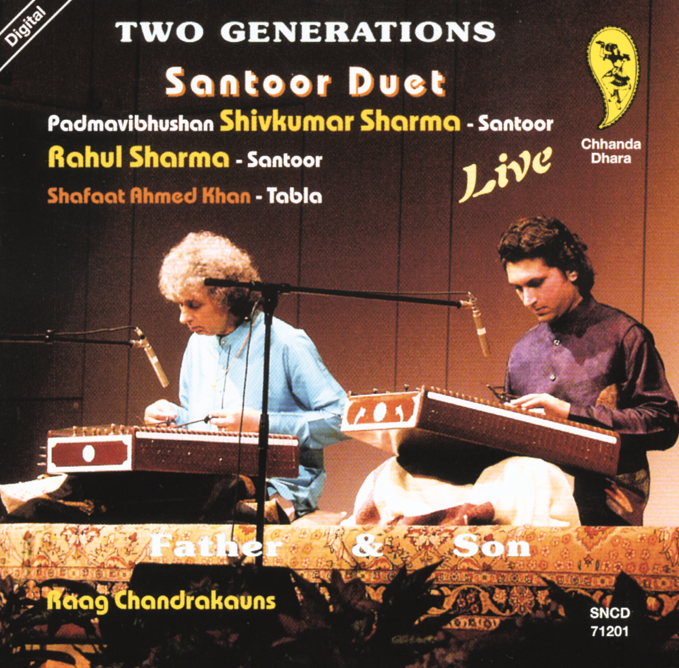 Rahul & Shivkumar Sharma – Two Generations - Santoor Duet-Live