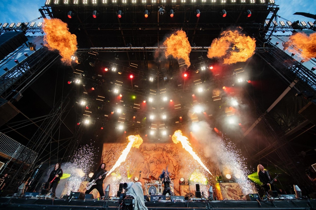 Nicht zum ersten Mal bei Wacken dabei: Arch Enemy