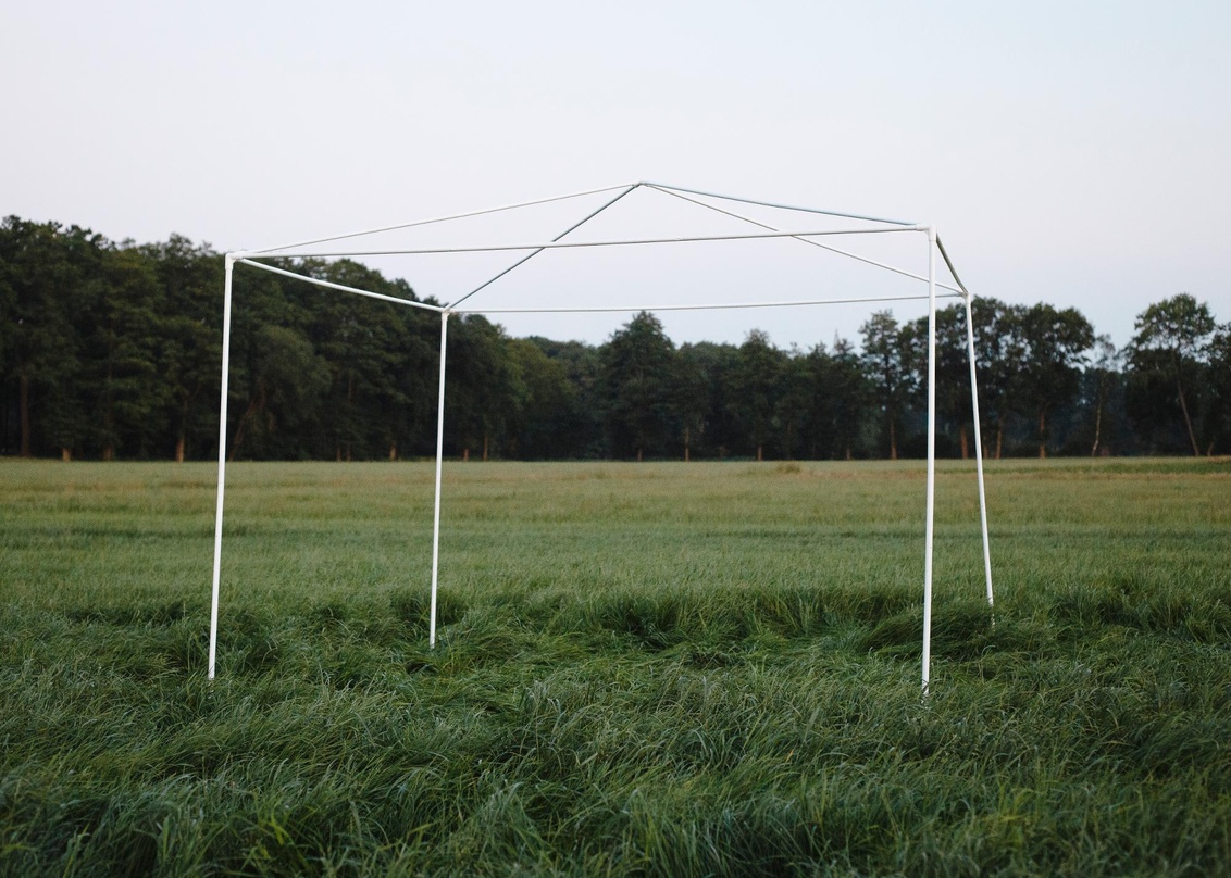 Soll im Sommer Realität werden: Festivalaufbau auf der grünen Wiese