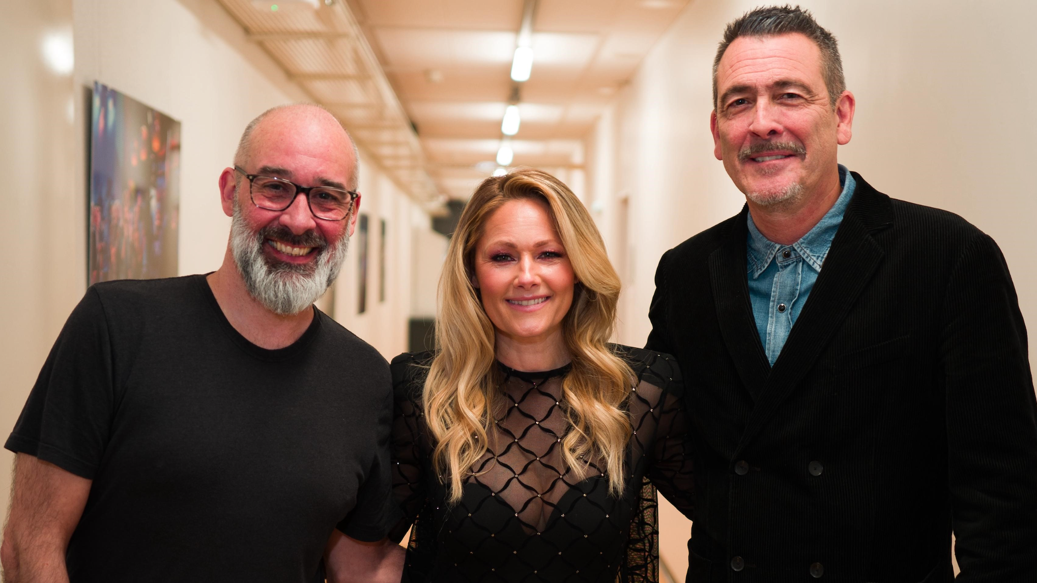 e469f196 e4b9 47dd 833b 25047a682cc4 Trafen sich bei den Proben zur SRF1-Show "Happy Day" (von links): Carlo Pozzi (Head Of Promotion Universal Music Switzerland), Helene Fischer und Ivo Sacchi (Managing Director Universal Mu...