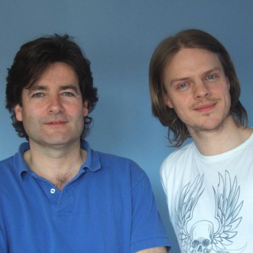 Steuern den ARD-WM-Song bei: Charlie Grant (r.) und Pete Woodroffe