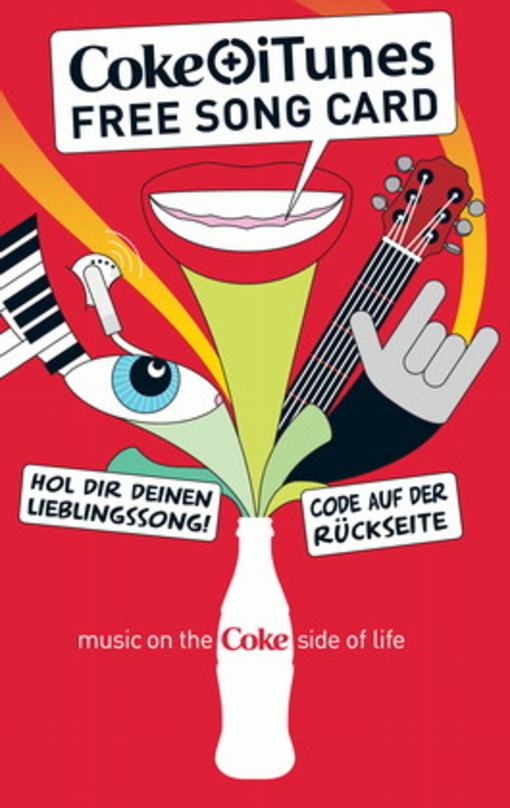 iTunes-Rabattmarke: Free Song Card