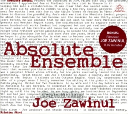 Joe Zawinul & Absolute Ensemble – Absolute Zawinul