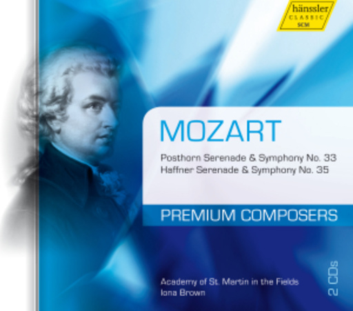 Iona Brown/Academy Of St. Martin In The Fields – Posthorn Serenade & Symphony No.33/Haffner Serenade & Symphony No.35