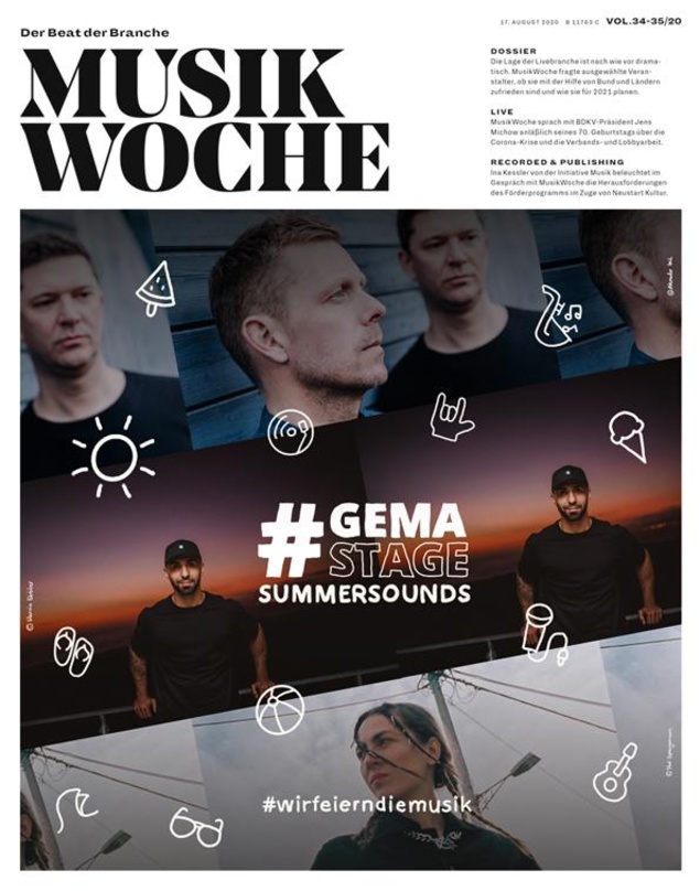 Die E-Paper-Ausgabe von MusikWoche Vol. 34+35 2020
