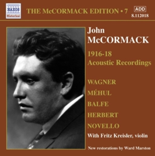 John McCormack – The McCormack Edition Vol. 7: 1916-18 Acoustic Recordings