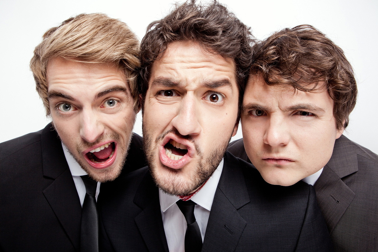 Wollen mit Y-Titty in die Top Ten (von links): Matthias
"TC" Roll, Oguz "OG" Ylmaz und Philipp "Phil" Laude