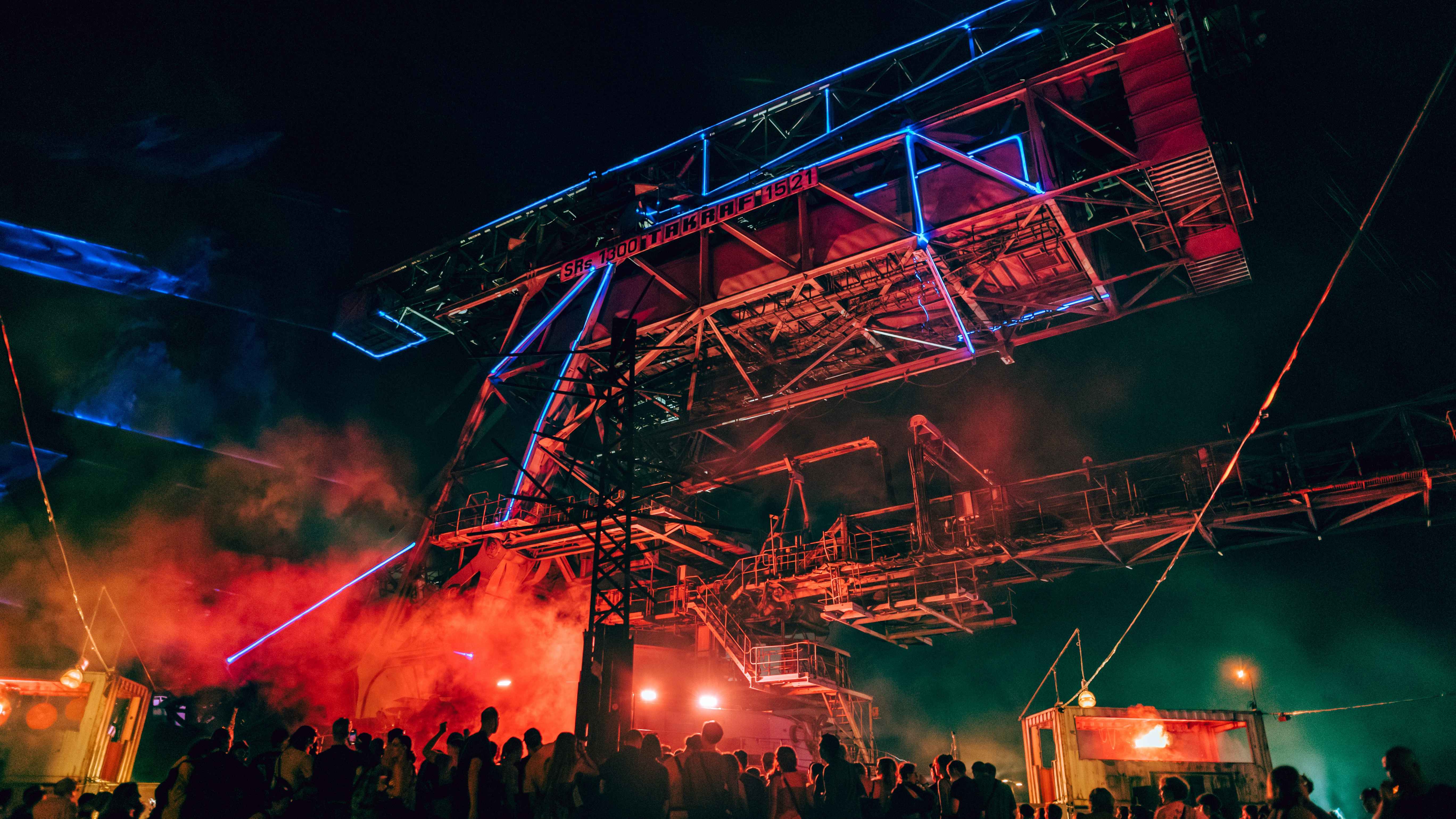 Lud vom 11. bis zum 14. Juli zu seinem finalen Akt: Das Melt Festival in Ferropolis bei Gräfenhainichen.