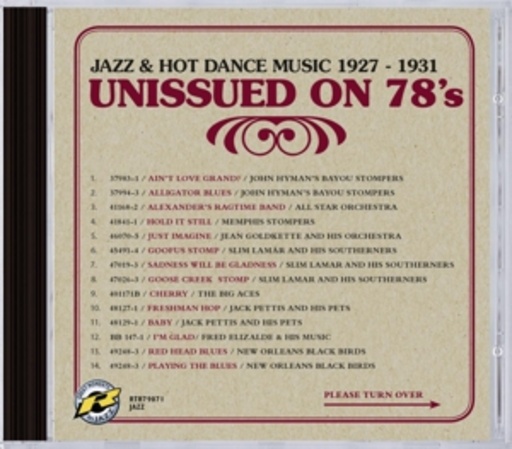 Diverse – Unissued On 78s
