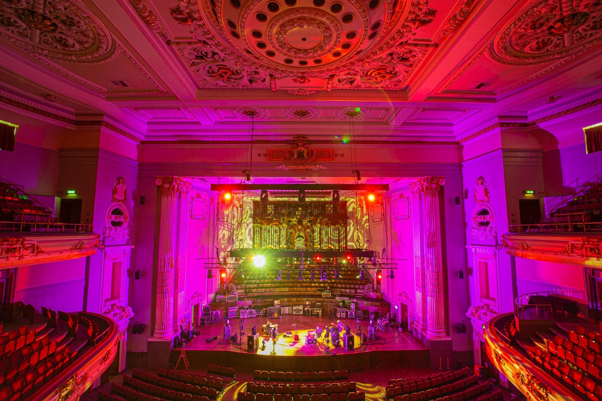 Wurde erstmals seit 18 Monaten wieder bespielt: die Usher Music Hall in Edinburgh beim Showcasefestival Wide DaysHier
