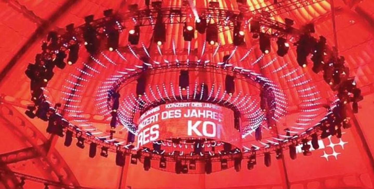 Lieferte wieder den festlichen Rahmen für den LEA: die Festhalle Frankfurt