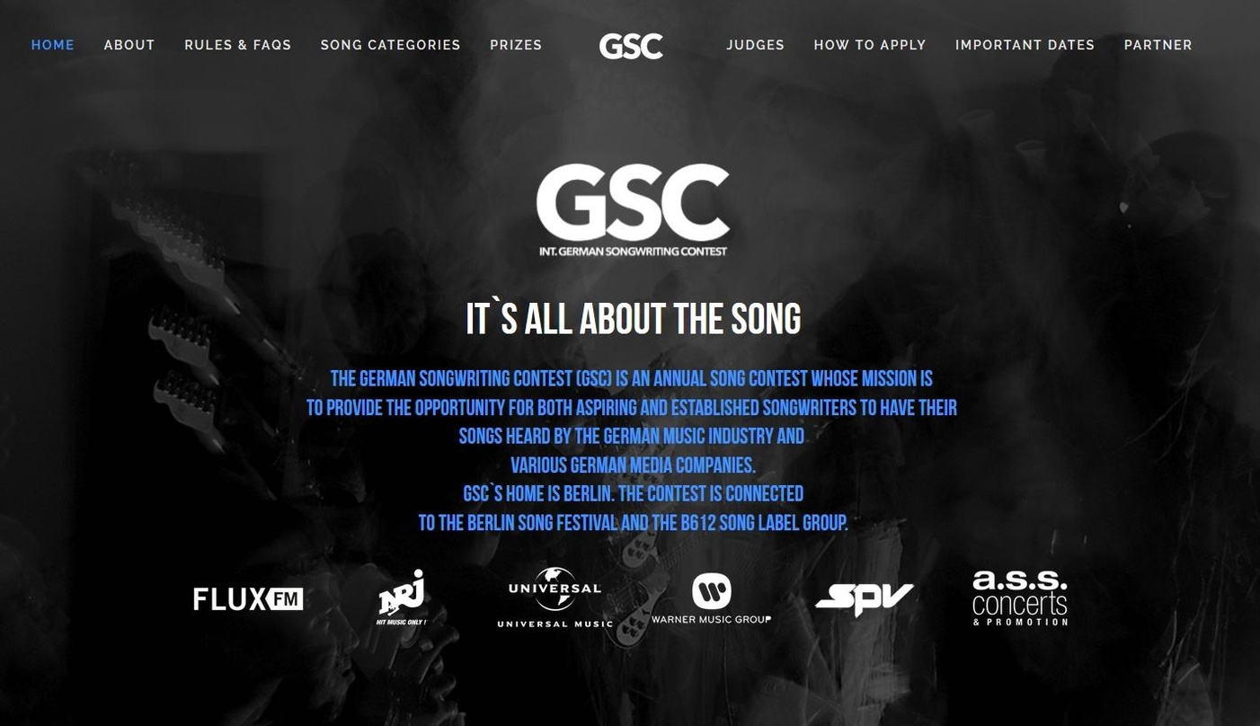 Macht sich auf die Suche nach den besten Songwriter: German Song Contest