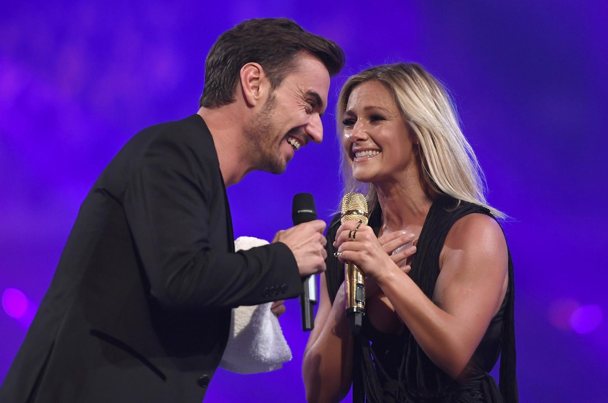 Gemeinsam beim "Schlagerboom": Helene Fischer und Florian Silbereisen