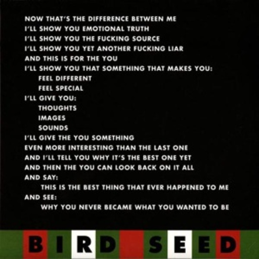 Whithouse – Bird Seed