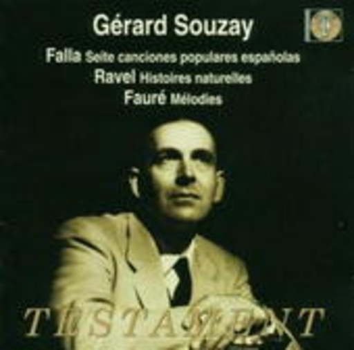 Gérard Souzay – Seite Canciones Populares Espanolas