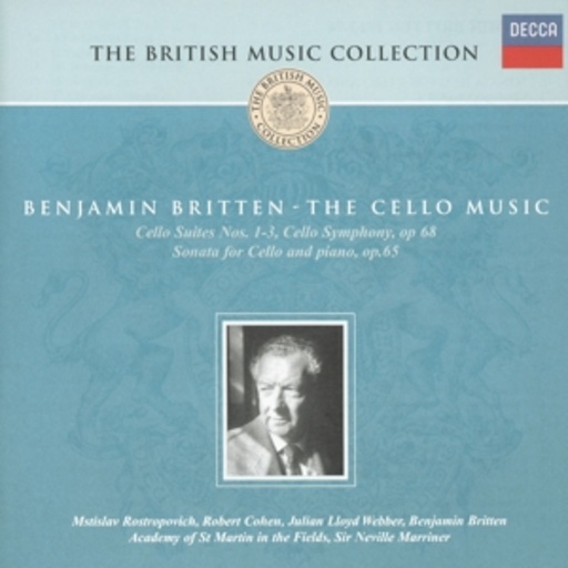 Neville Marriner/Academy Of St. Martin In The Fields – Cello Suites Nos. 1-3 (The British Music Collection)