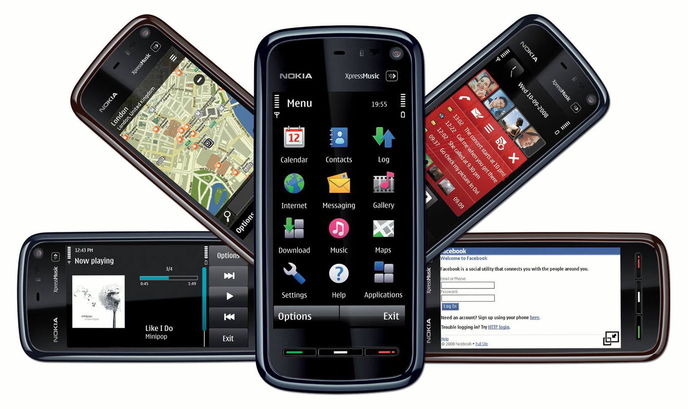 Ging im ersten Quartal 2009 bereits 2,6 Millionen Mal über die Ladentische: Das Nokia 5800 Xpress Music