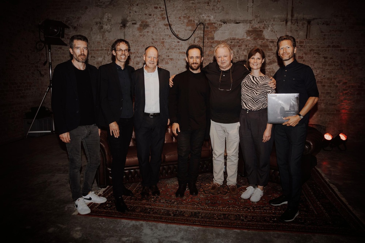 Beim Showcase in Berlin (von links): Alexander Boesch (Vice President International Marketing Sony Classical International), Michael Brüggemann (Vice President Classical & Jazz Germany), A...