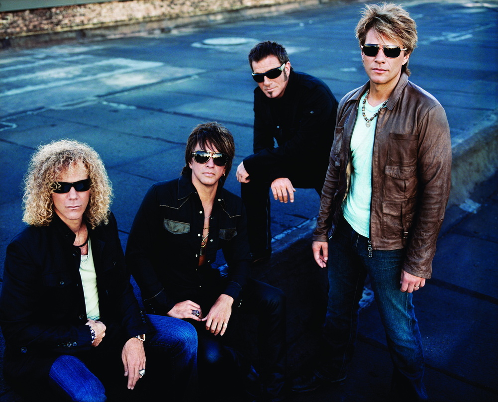 Oft im US-Fersehen zu sehen: Bon Jovi