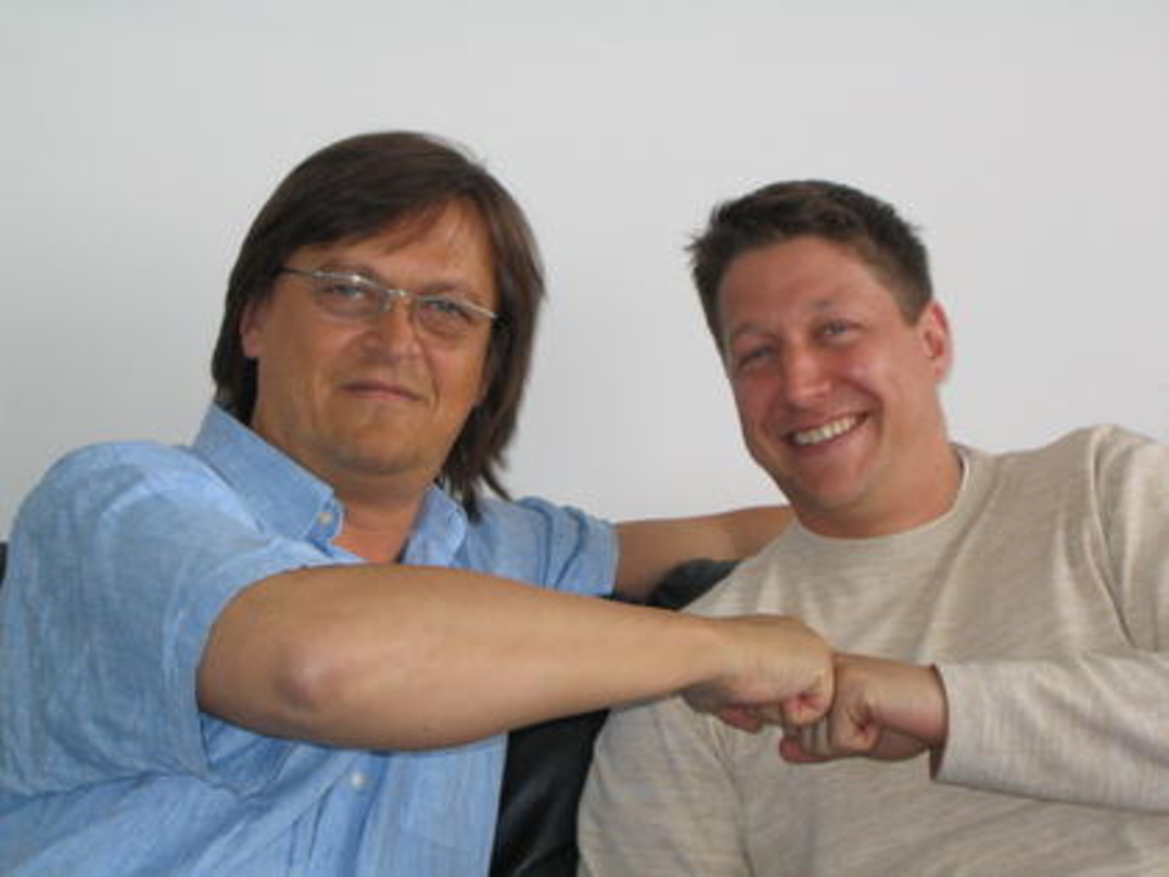 e7e5975321b3f3f07a7e670ab5fa02fdda1084367b91f0955d61b185d3e9da96 Auf Kurs: Fitz Braum (l.) und Hannes Hoffmeister