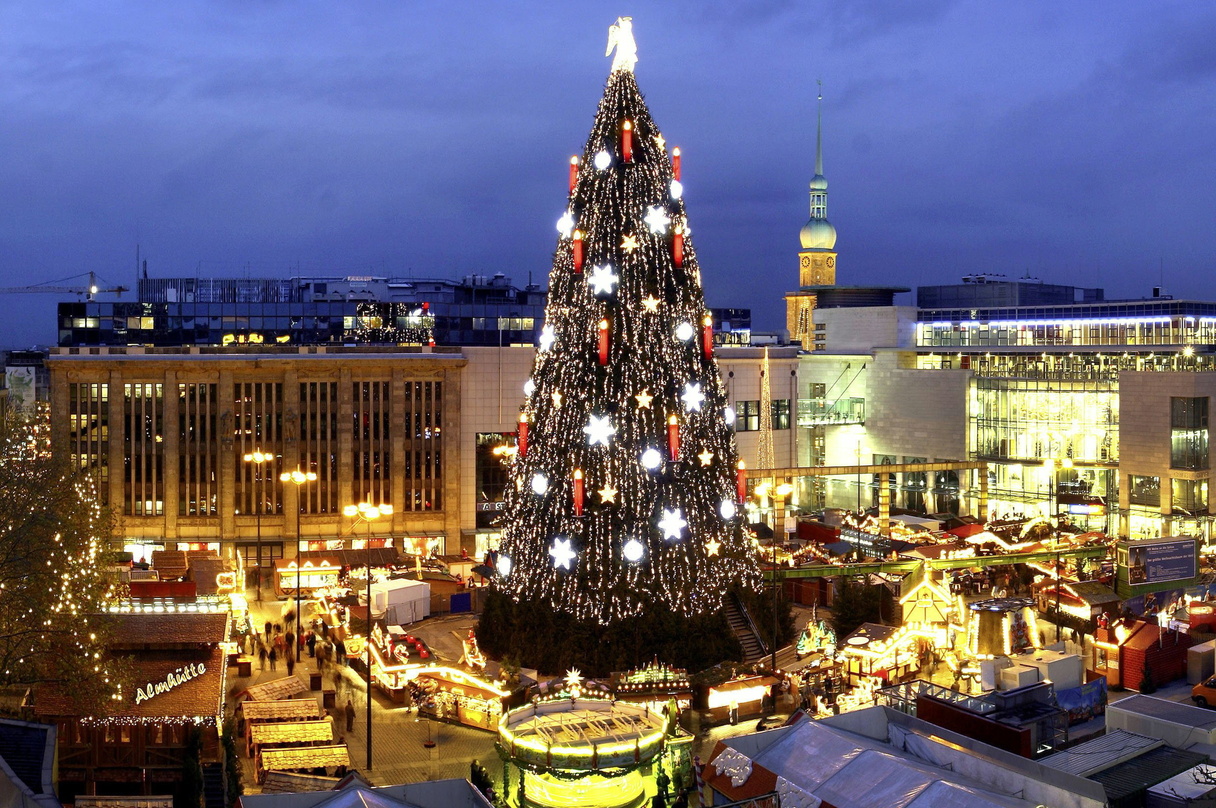 Bietet wieder die Kulisse für die WDR 4 Weihnacht: der Dortmunder Weihnachtsmarkt