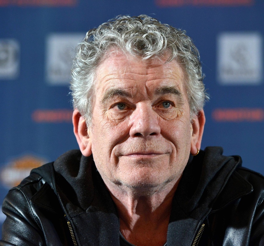 Verstorben: Nazareth-Sänger Dan McCafferty, hier bei einer Pressekonferenz in St. Petersburg 2015