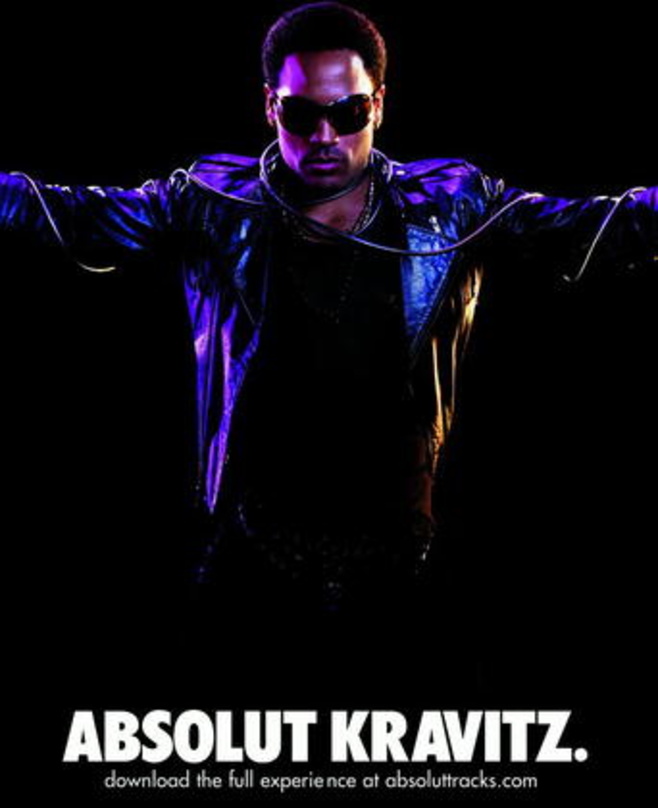 Stattet den Vodka mit Musik aus: Absolut Kravitz