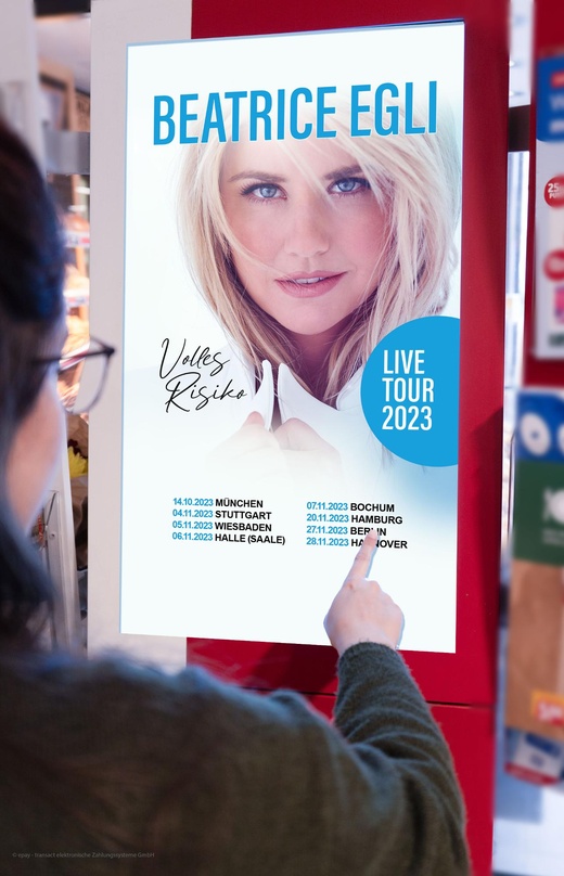 Gibt es nur bei Rewe: Tickets für die Tour von Beatrice Egli 2023