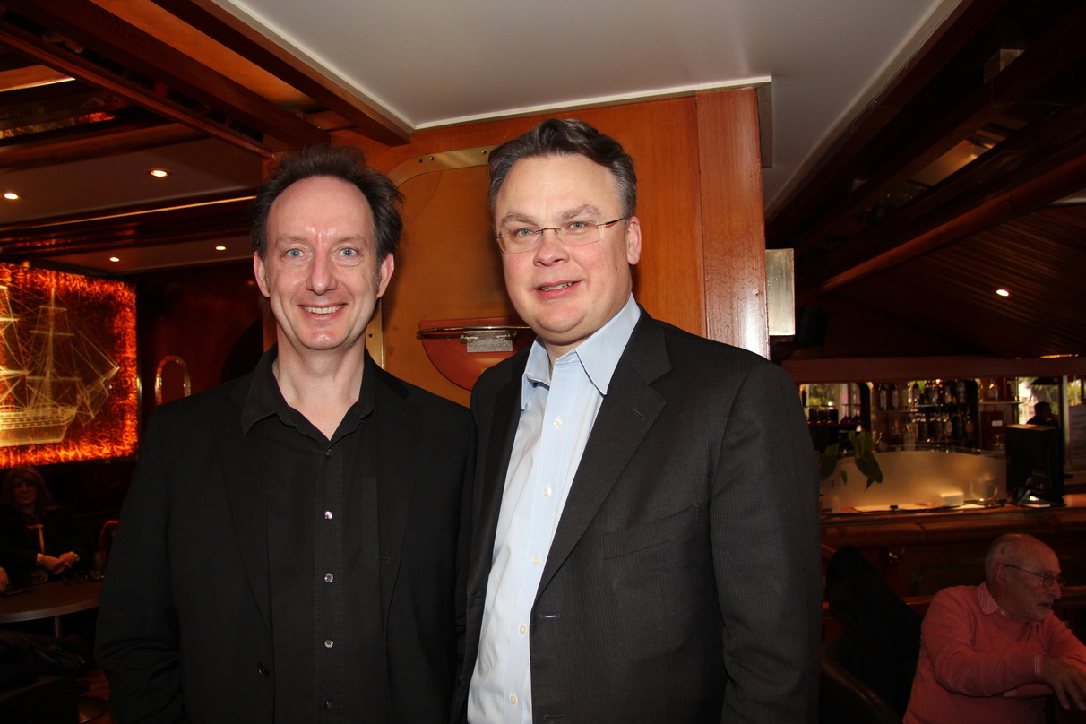Bauen mit den Kobalt Label Services einen neuen Firmenzweig auf: Paul Hitchman (links) und Willard Ahdritz