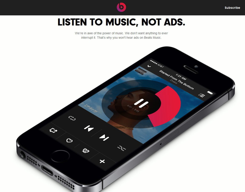 Steht bei Apple angeblich weiter auf der Einkaufsliste: die Streamingplattform Beats Music aus dem Hause Beats Electronics