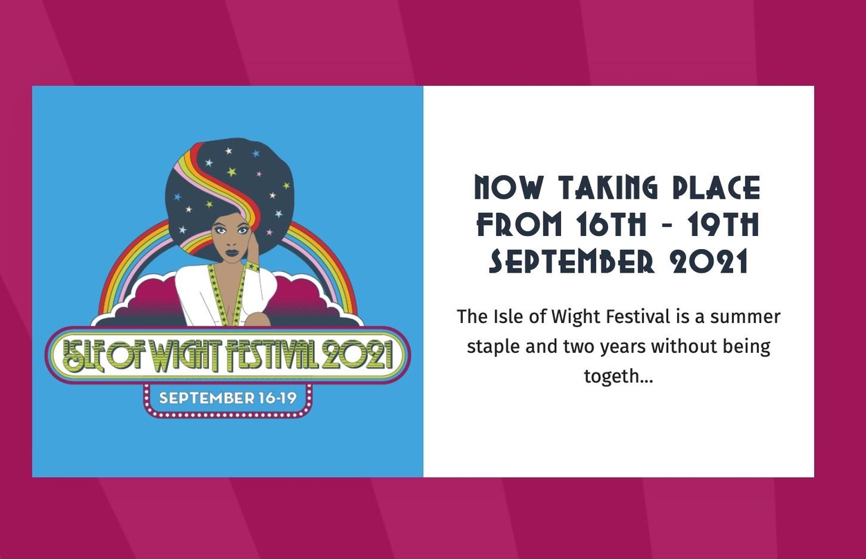 Haben noch Hoffnung für den Herbst: die Veranstalter des Isle Of Wight Festivals