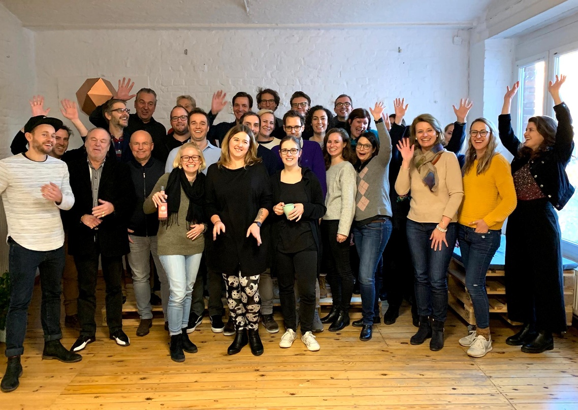Wollen das Marketing im Online- und Digitalbereich der DEAG gemeinsam auf das nächste Level hieven: die teilnehmer des ersten Digital Summit der DEAG