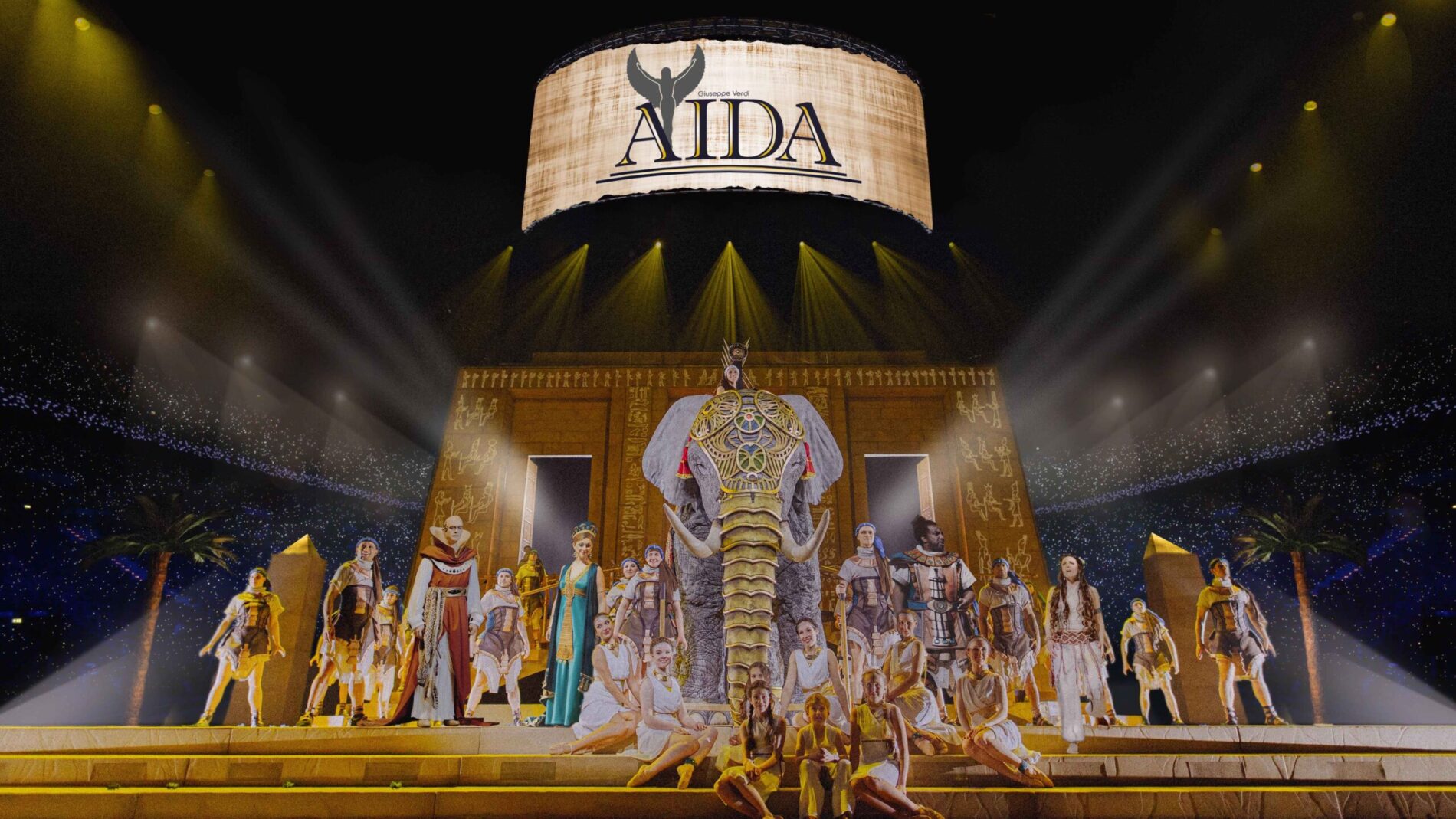 Lockte auch Nicht-Opernkenner in die großen Arenen: die "Aida"-Inszenierung von FKP Show Creations.