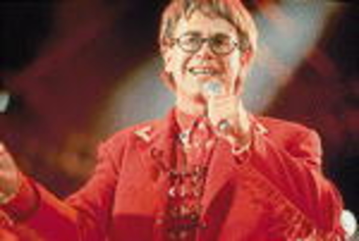 Hilft AIDS-Kranken: Sir Elton John
