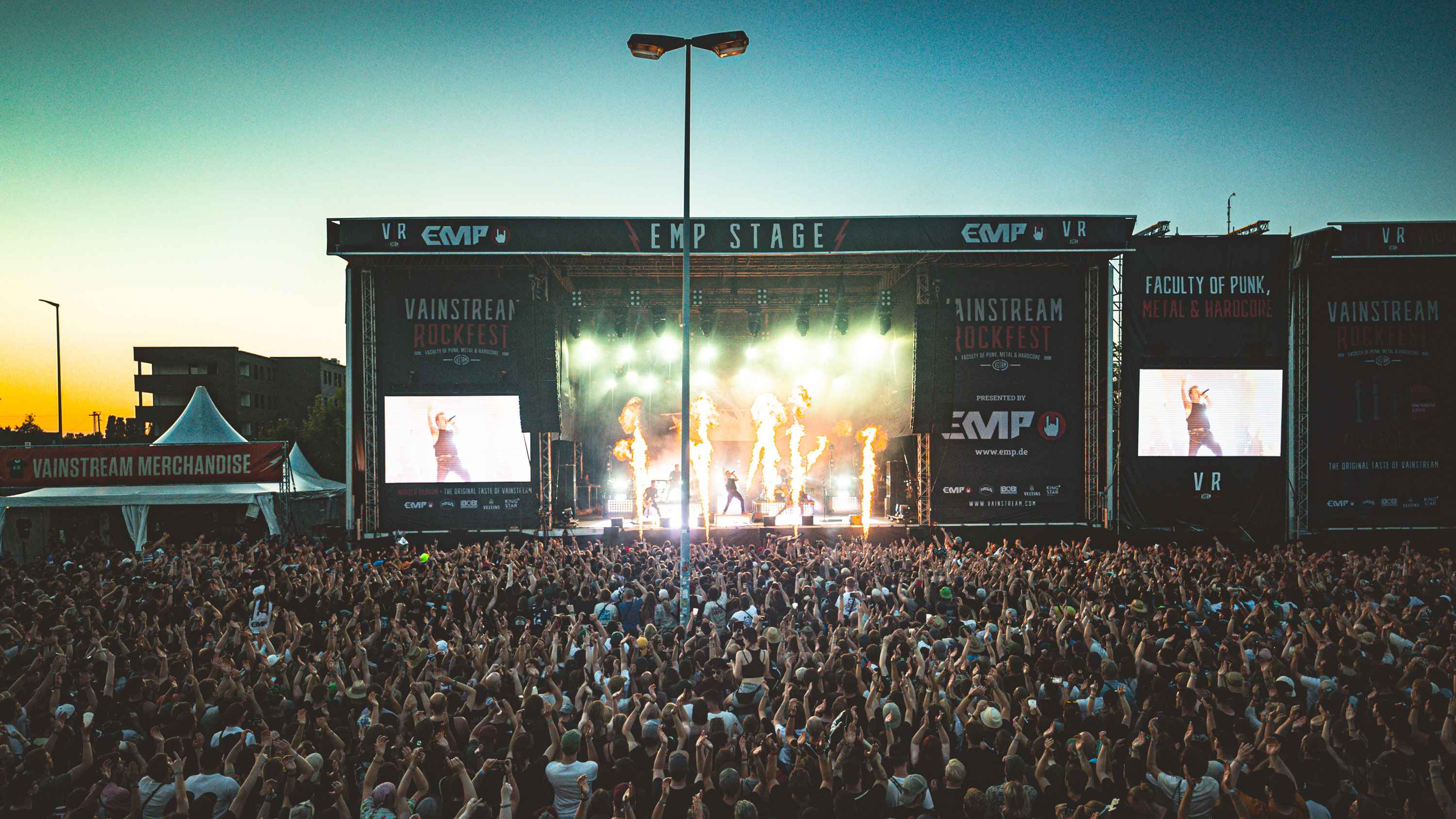 Findet mitten in Münster statt: das Vainstream Rockfest von Kingstar.