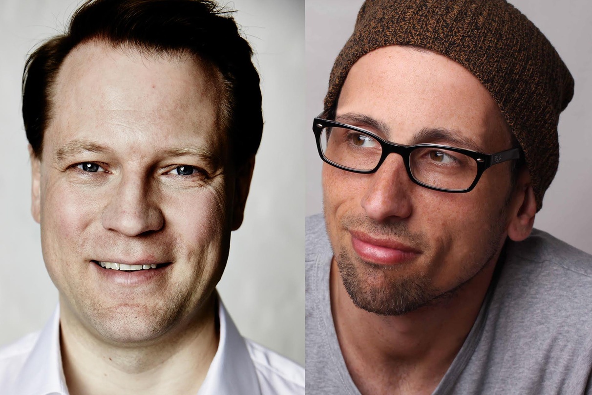 Machten die verlagliche Zusammenarbeit perfekt: Christian Baierle (links) und Maik Böse
